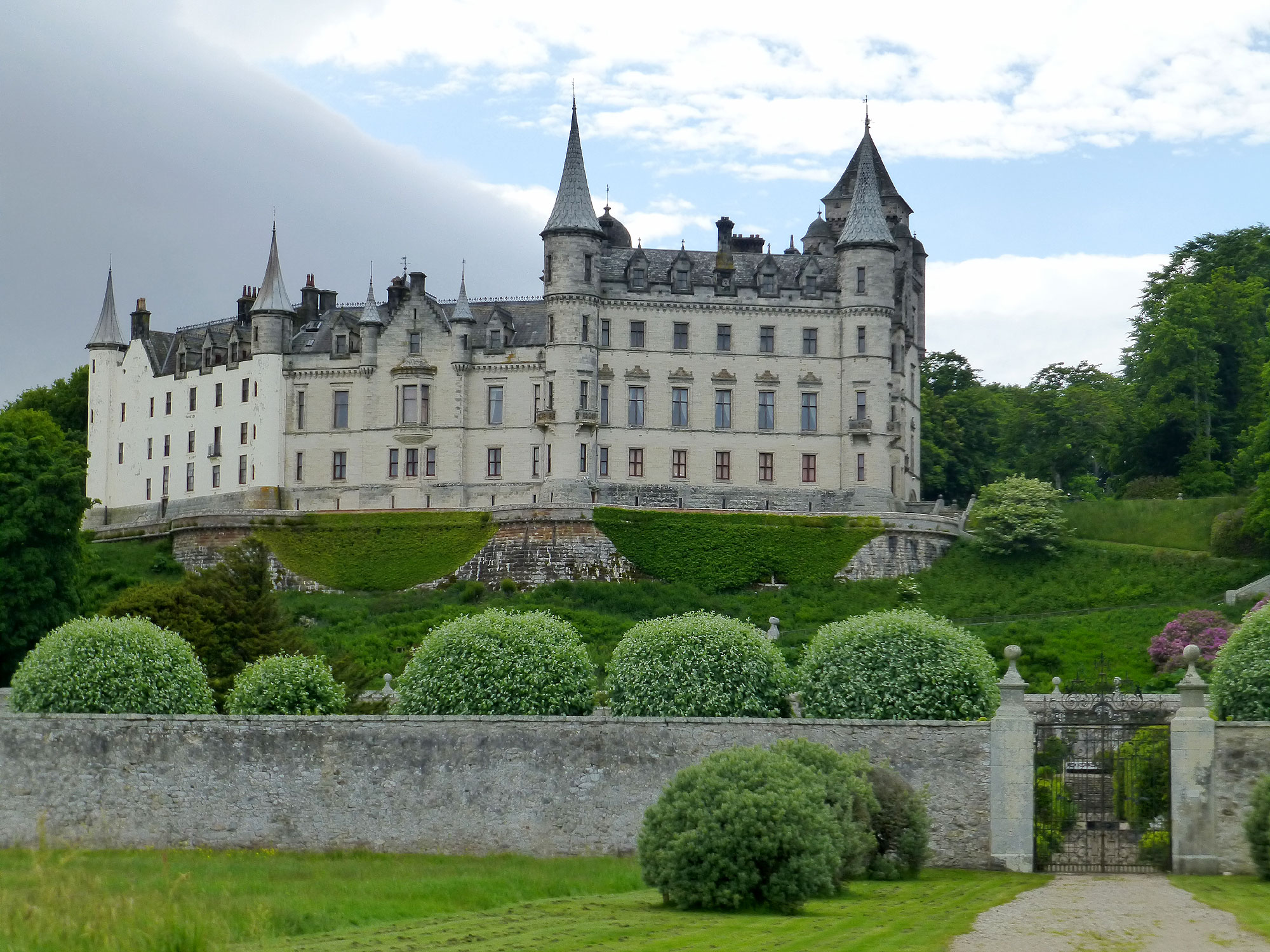 Fotografie des Schlosses Dunrobin in Schottland von Marianne Zocher-Regel